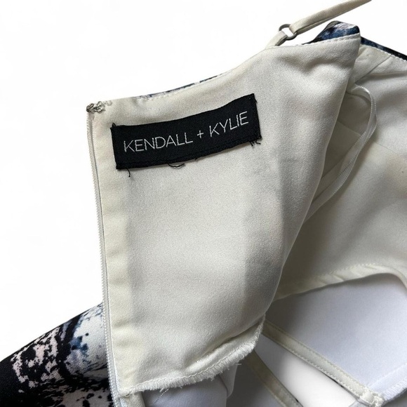 Kendall + Kylie x Topshop Marble Print Cutout Midi Dress Size 8 | ASOS Exclusive - Picture 7 of 10